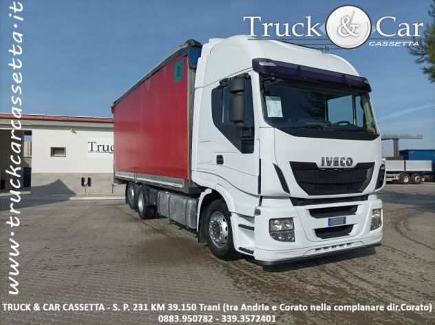 RIF.948 IVECO STRALIS 260 S 560 ndash 2013 ndash MOTRICE 3 ASSI ndash CASSONE CENTINATO ndash EU