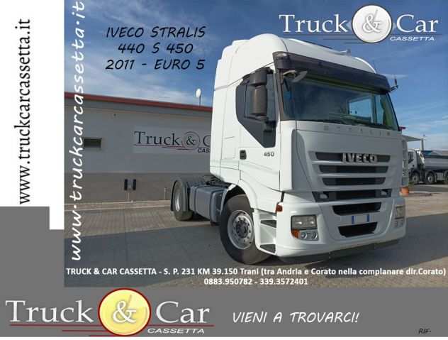 RIF.950 IVECO STRALIS 440 S 450 ndash 2011 ndash TRATTORE STRADALE ndash EURO 5