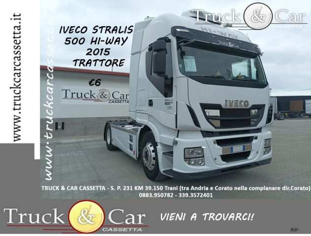 RIF.990 IVECO STRALIS 500 HI-WAY ndash 2015 ndash TRATTORE STRADALE ndash EURO 6