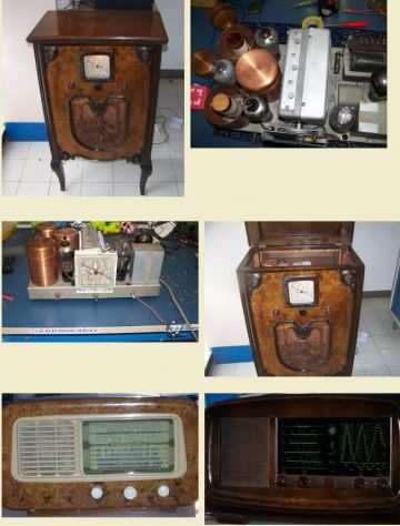 Riparazione radio a valvole dal 1930 in poi