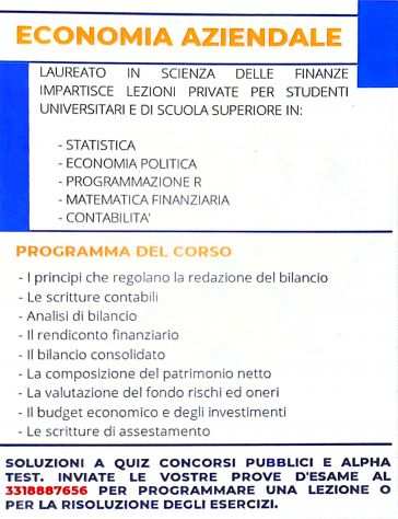 Ripetizioni matematica