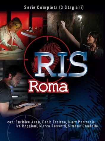 RIS ROMA Delitti Imperfetti - Euridice Axen, Fabio Troiano 2010  2012 (12 DVD)