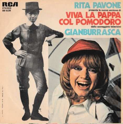 RITA PAVONE - Heidi - Di - Sigla TV FILM 7  45  giri 1978 RCA Italy