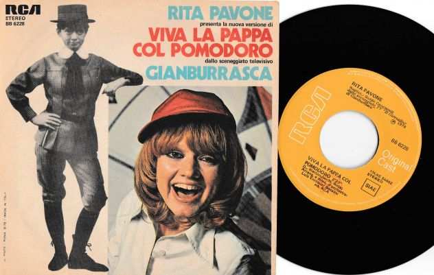 RITA PAVONE - Heidi - Di - Sigla TV FILM 7  45  giri 1978 RCA Italy