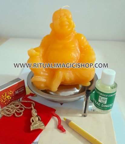 Rituale Buddha giallo, propizia la ricchezza prosperitagrave economica...