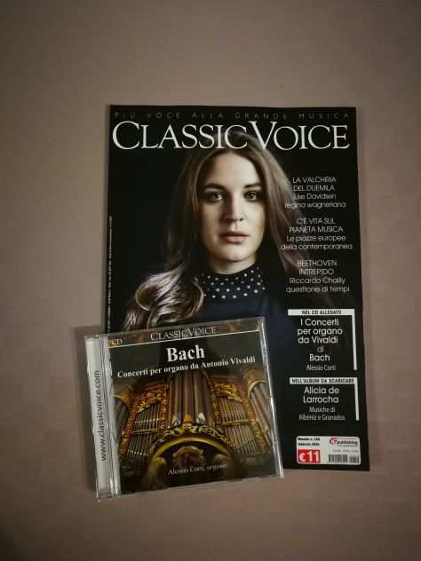 Rivista Classic Voice ndeg 249, febbraio 2020  CD
