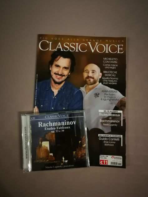 Rivista Classic Voice ndeg 250, marzo 2020  CD