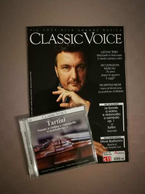 Rivista Classic Voice ndeg 256, settembre 2020  CD