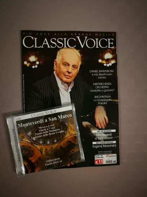 Rivista Classic Voice ndeg 258, novembre 2020  CD