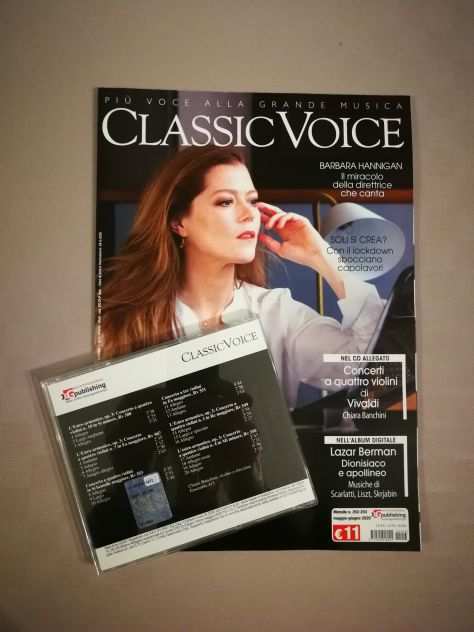 Rivista ClassicVoice ndeg 252-253, mag-giu 2020  CD