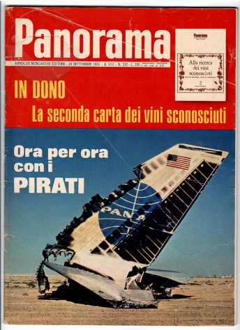 Rivista PANORAMA del 1970-1971 N. 232-252