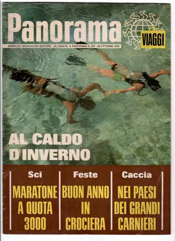 Rivista PANORAMA del 1970-1971 N. 232-252