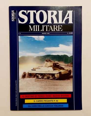 Rivista Storia Militare n.6 marzo, 1994 Ed.Albertelli come nuovo