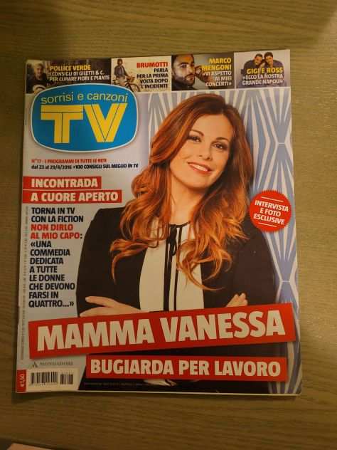 Rivista Tv Sorrisi e Canzoni N.17 - 29 APRILE 2016