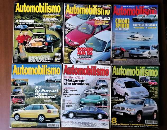 Riviste Automobilismo dallanno 1997 al 2011