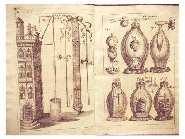 Robert Boyle - Novorvm Experimentorvm Physico-Mechanicorum Continvatio Prima, De Aeris Elaterio Et Pondere - 1695