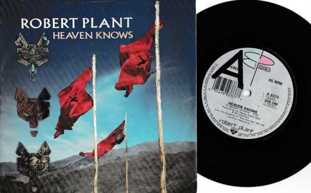 ROBERT PLANT (Led Zeppelin) Heaven Knows - 7  45 giri 1988 Atlantic