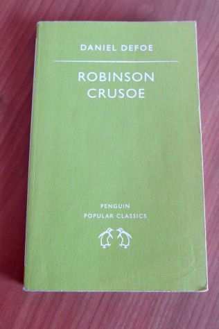 ROBINSON CRUSOE di Daniel Dafoe in lingua originale