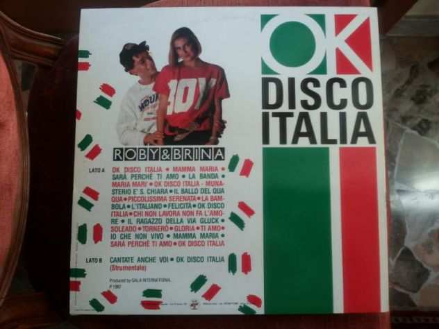 ROBYampBRINA mini lp Ok disco Italia 1a Stampa1987 NUOVO mai suonato