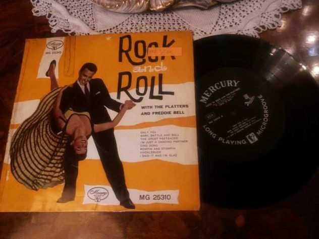 ROCK and ROLL with The Platters.. RARO stampa 1958 Usato