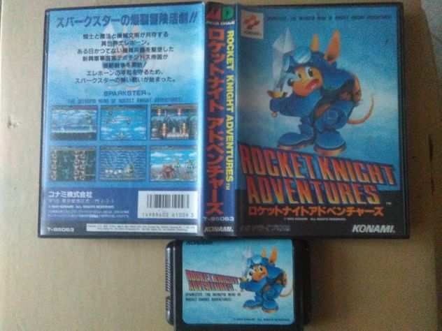 Rocket Knight Adventures Sega Mega Driver Japan Collection Import