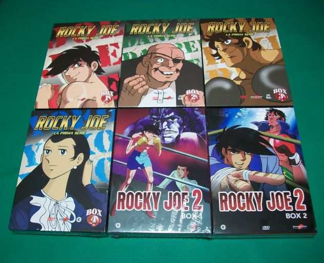 Rocky Joe tutta la serie originale in dvd