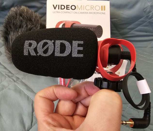 RODE VideoMicro GO II microfono direzionale leggero adatto per mirrorless