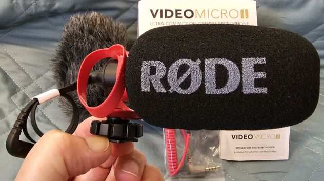 RODE VideoMicro GO II microfono direzionale leggero adatto per mirrorless