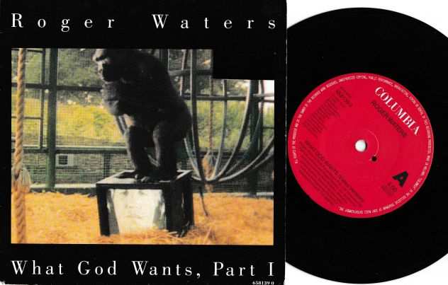 ROGER WATERS (Pink Floyd) What God Wants, Part 1 - 7  45 giri 1991 Columbia