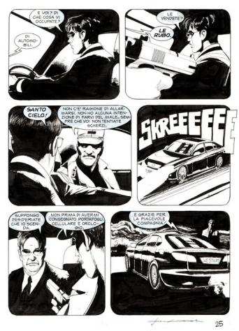 Roi, Corrado - 2 Original page - Dylan Dog Speciale 25 - quotLa piramide capovoltaquot - 2012