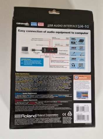 Roland UA-1G USB Audio HD