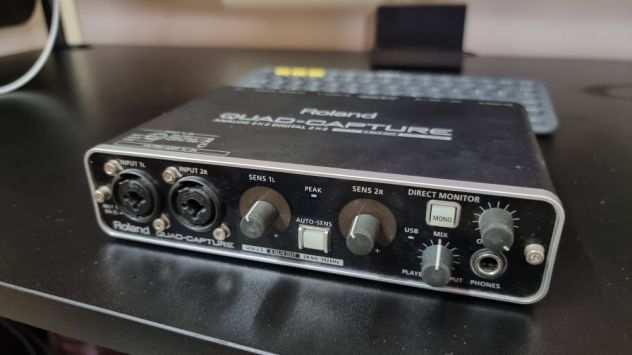 roland UA 55 quad capture scheda audio usb