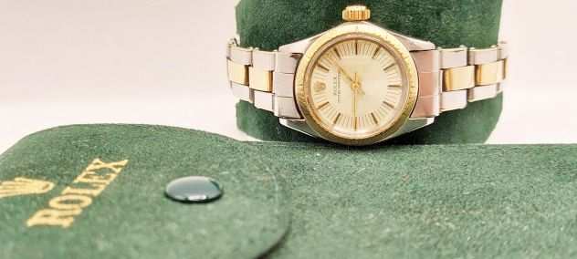 Rolex Lady Acciaio Oro in Garanzia