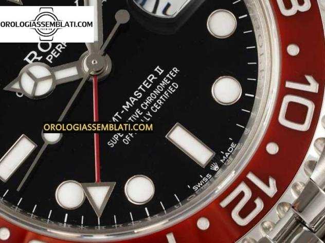 Rolex Replica GMT-MASTER II 126710 BLUROSSO CERAMICA 904L 11 MIGLIOR EDIZIONE SUL BRACCIALE JUBILEE SH3285