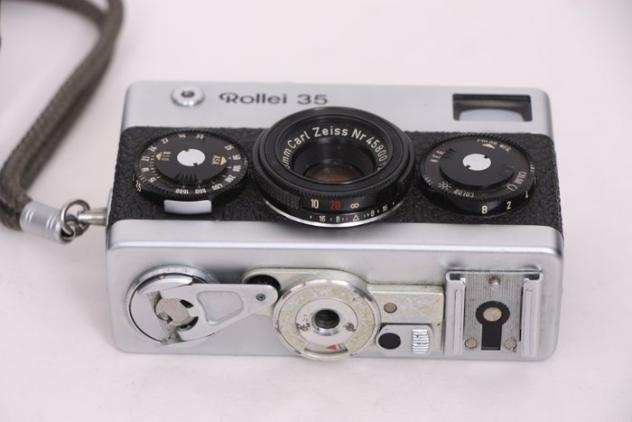 Rollei 35 con Tessar 3,540mm - Made in Germany  Fotocamera compatta analogica