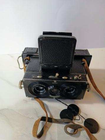 Rollei Heidoscop mod. Sterescopicabag Fotocamera stereoscopica