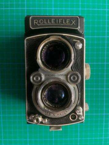 Rollei Rolleiflex Tessar 3.5 Fotocamera reflex biottica (TLR)