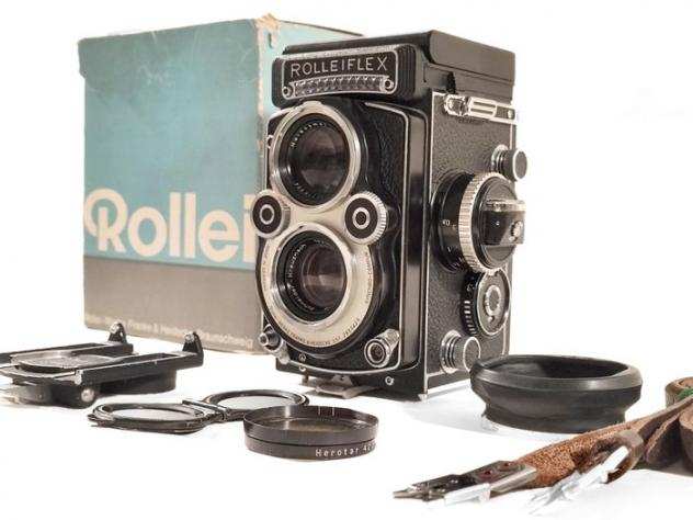 Rollei Rolleiflex White face 3.5 F N. 2853429  Fotocamera reflex biottica (TLR)