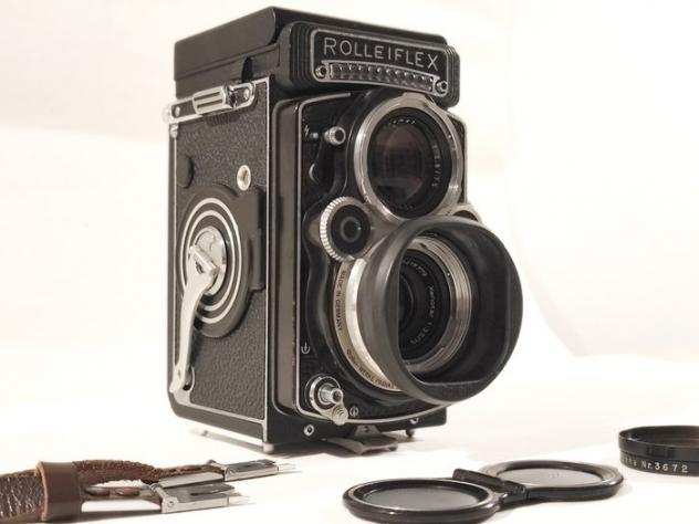 Rollei Rolleiflex White face 3.5 F N. 2853429  Fotocamera reflex biottica (TLR)