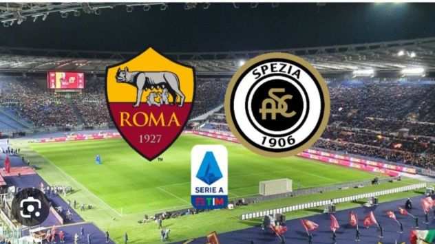 Roma spezia 2 biglietti tribuna Tevere nord 50 euro