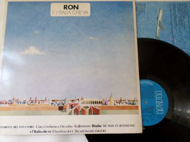 RON - E LItalia Che Va - LP  33 giri 1986 1st Press RCA