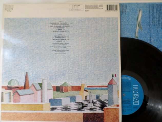 RON - E LItalia Che Va - LP  33 giri 1986 1st Press RCA