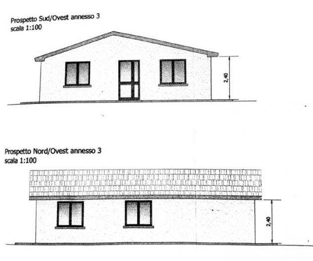 Rosignano Marittimo - in posizione panoramica, terreno edificabile di 10000 mq con progetto di recupero di 140 mq di volumi agricoli da ricollocare e