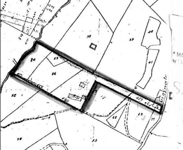 Rosignano Marittimo - in posizione panoramica, terreno edificabile di 10000 mq con progetto di recupero di 140 mq di volumi agricoli da ricollocare e