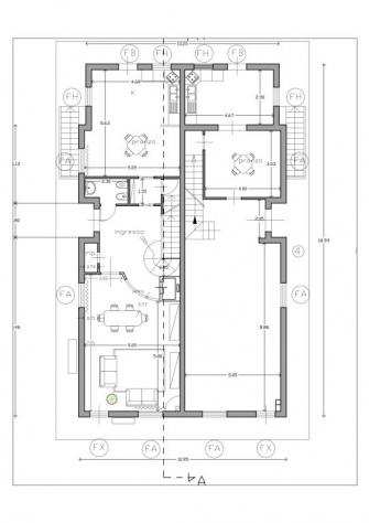 Rosignano S. - Terreno edificabile di 1395 mq con possibilitagrave di realizzazione di bifamiliare con ogni unitagrave di 185 mq,mansarda 80 mq, piano interrato