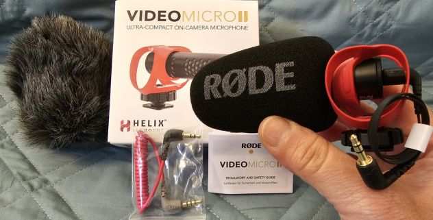 ROslashDE VideoMic GO II microfono direzionale leggero adatto per mirrorless