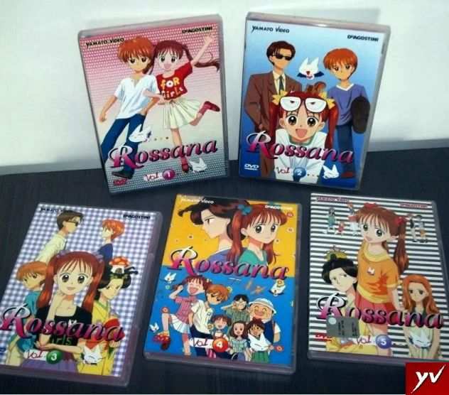 Rossana la serie animata completa in dvd