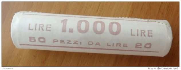 ROTOLINO DA 20 LIRE DEL 1992 DELLA REPUBBLICA ITALIANA -