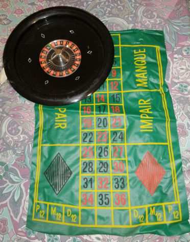 Roulette Casino vintage anni 80
