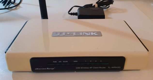 Router Wireless TL-WR543G AP Client